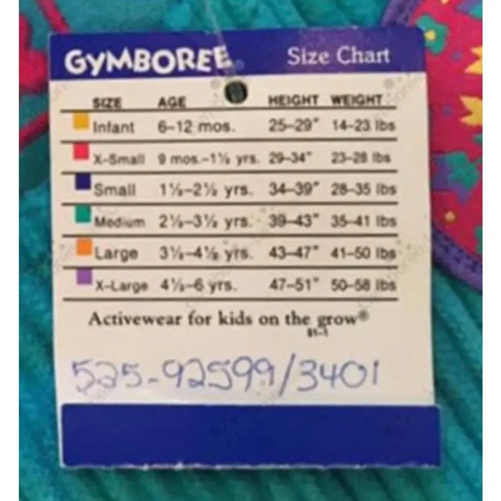 Vintage Gymboree Denim Bubble Shorts‎ Rainbow Tag Baby XS 9-18m, 9-12m 12-18m